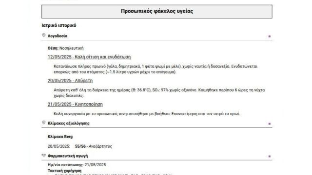 Εργαλείο επικοινωνίας για μονάδες υγείας
